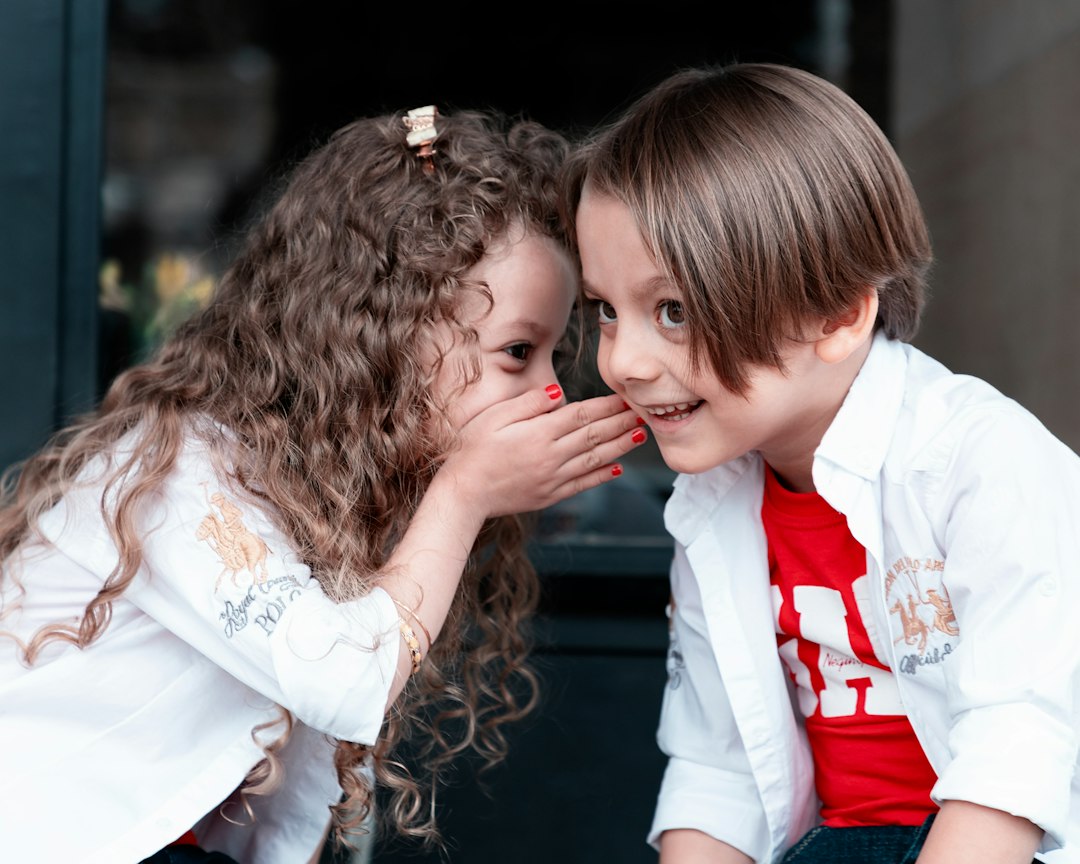 Children spending time together